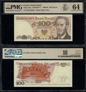Polsko, 100 zlotých, 1.06.1986