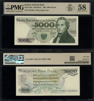Poland, 5,000 zloty, 1.06.1982