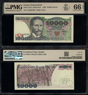 Poland, 10,000 zloty, 1.12.1988