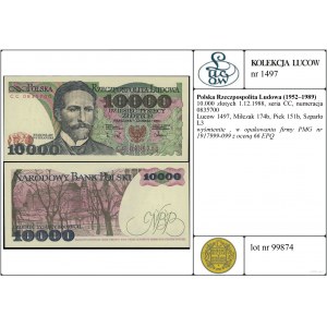 Polska, 10.000 złotych, 1.12.1988