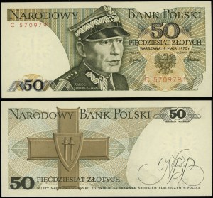 Polsko, 50 zlotých, 9.05.1975