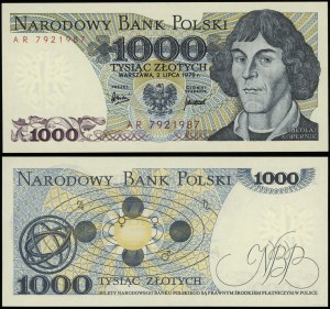 Poland, 1,000 zloty, 2.07.1975