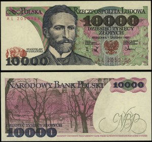 Poland, 10,000 zloty, 1.12.1988