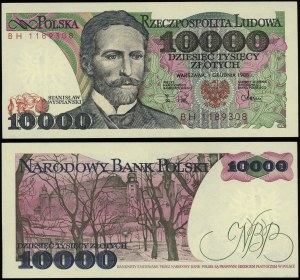 Poland, 10,000 zloty, 1.12.1988