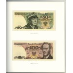Polska, książeczka z banknotami Polskie banknoty obiegowe z lat 1975 - 1996