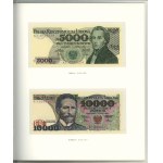 Polska, książeczka z banknotami Polskie banknoty obiegowe z lat 1975 - 1996