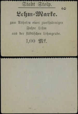 Pomerania, 1 mark, no date