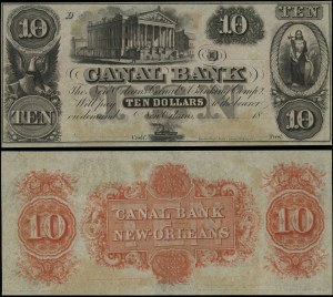 Spojené státy americké (USA), $10 blank, 18...(1950)