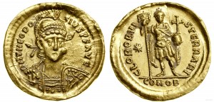 Roman Empire, solidus, (408-450), Constantinople