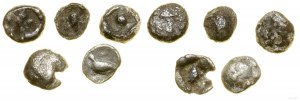 Greece and post-Hellenistic, set of 5 x obol fractions