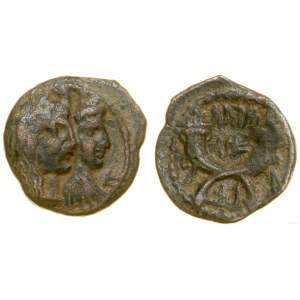 Królestwo Nabatejskie, prutah, (71-106 ne), Petra