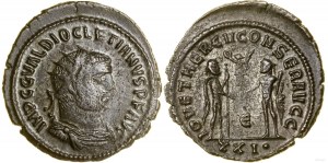 Roman Empire, antoninian coinage, 293, Antioch