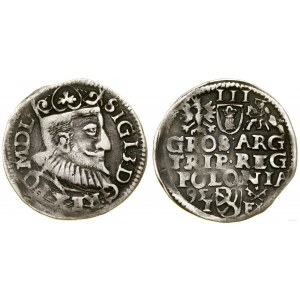 Polska, trojak, 1595, Poznań