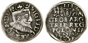 Poland, trojak, 1595, Poznań