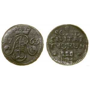 Polska, szeląg, 1763, Toruń