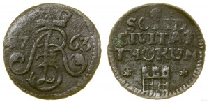 Poland, sheląg, 1763, Torun