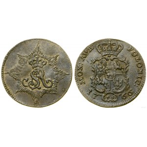 Polska, KOPIA kolekcjonerska dukata, (1766) wykonanie XX w.