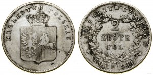 Poland, 2 zloty, 1831 KG, Warsaw