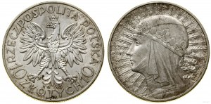 Poland, 10 zloty, 1933, Warsaw