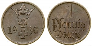 Poland, 1 fenig, 1930, Berlin