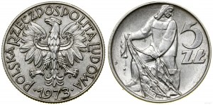 Poland, 5 gold, 1973, Warsaw