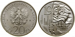 Poland, 20 zloty, 1980, Warsaw
