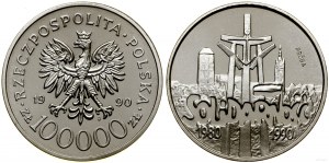 Poland, 100,000 zloty, 1990, Warsaw