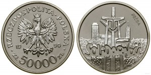 Poland, 50,000 zloty, 1990, Warsaw
