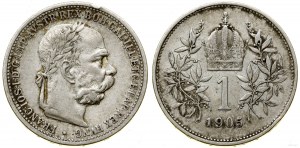 Austria, 1 korona, 1905, Wiedeń