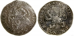 Netherlands, Lion thaler (Leeuwendaalder), 1647
