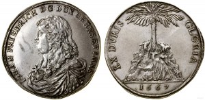 Germany, thaler (Palmbaumtaler), 1667, Clausthal