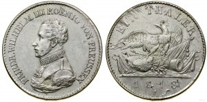 Germany, thaler, 1818 A, Berlin