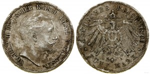 Germany, 5 marks, 1896 A, Berlin