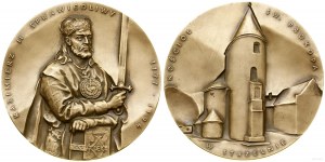 Poland, medal from the royal series of the Koszalin branch of PTAiN - Kazimierz Sprawiedliwy, 1990, Warsaw