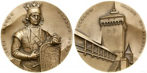 Poland, medal from the royal series of the Koszalin Branch of the PTN - Leszek Czarny, 1992, Warsaw