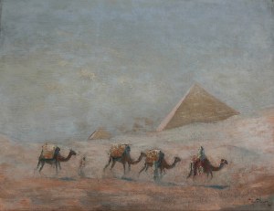 Maurice Apfelbaum, Caravan under the Pyramids