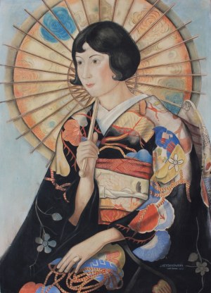 Jadwiga Heydukowska (20th century), Japanese woman, 1940