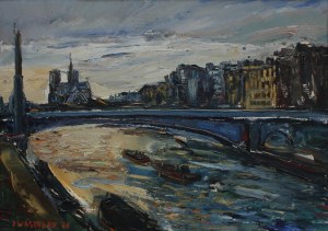 Jozef Wasiolek, Paris at Dusk