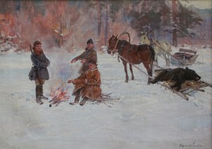 Ignacy Zygmuntowicz, After the bear hunt