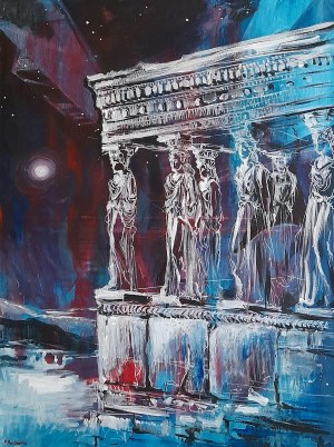 MONIKA MASZKOWSKA-KOZUCHOWSKA, CARYATIDS, 2023.