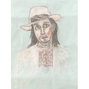 Ksisza Anhielawa, Portret Alesia Puszkina
