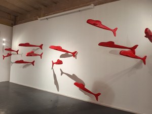 Aliaksei Urubleuski, Installation 'Migracion' (Fish #2)