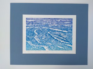 Patrycja Godula, Sea 2 linocuts