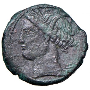 Greek coins - SARDEGNA Dominazione cartaginese - AE (circa ...