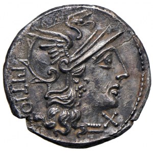 Monnaies romaines République - Sempronia - L. Sempronius Pythius - Denarius (14...