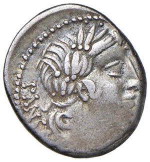 Roman coins Republic - Vibia - C. Vibius C. f. Pansa - Denarius (90 a...