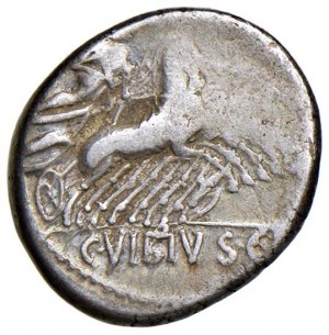 Roman coins Republic - Vibia - C. Vibius C. f. Pansa - Denarius (90 a...