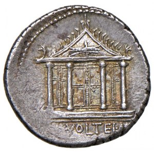 Roman coins Republic - Volteia - M. Volteius M. f. (78 a.C.) Denario...