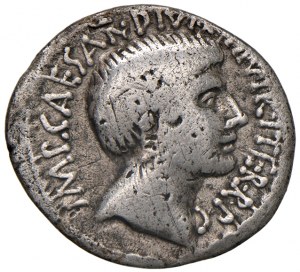 Roman coins Republic - Octavian (43-32 BC) Denarius (mint of Ital...