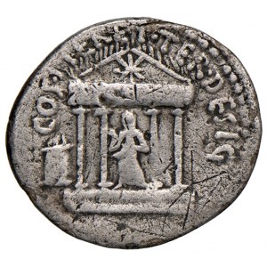 Rímske mince Republika - Octavian (43-32 pred n. l.) Denár (mincovňa Ital...